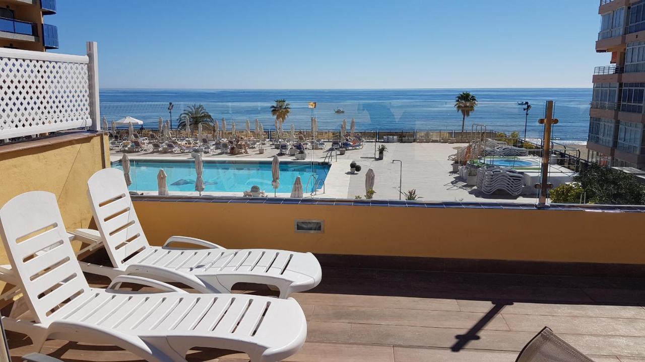 Penthouse Sea Views + Private Solarium Apartment Fuengirola Luaran gambar