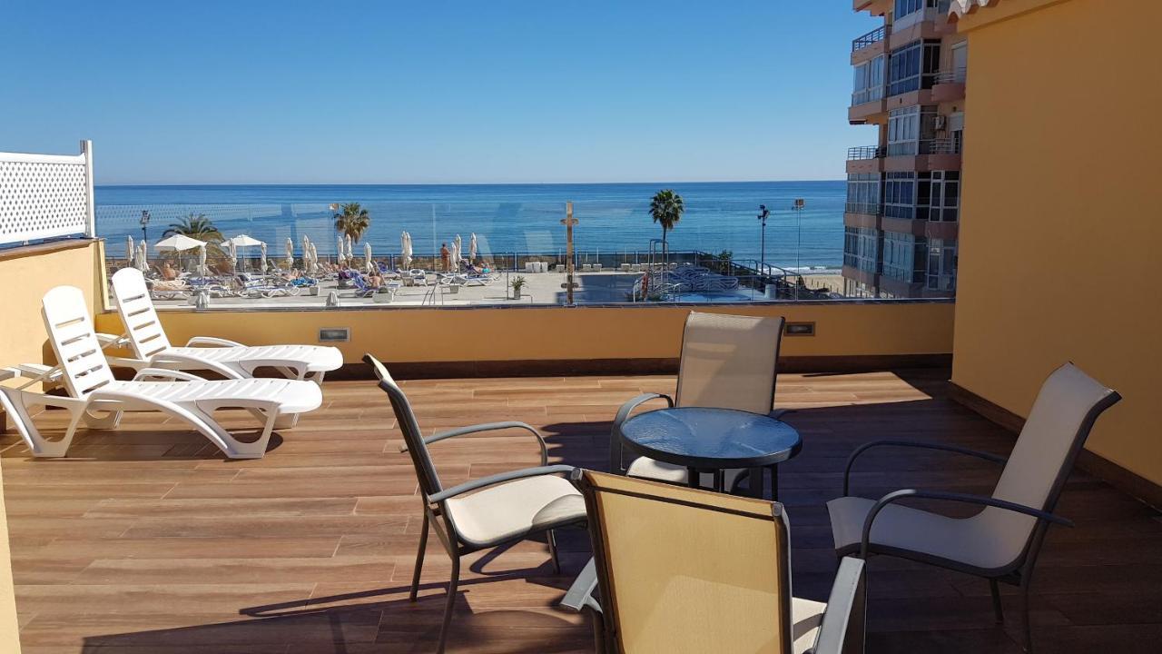 Penthouse Sea Views + Private Solarium Apartment Fuengirola Luaran gambar