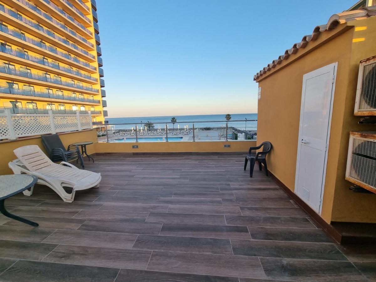 Penthouse Sea Views + Private Solarium Apartment Fuengirola Luaran gambar